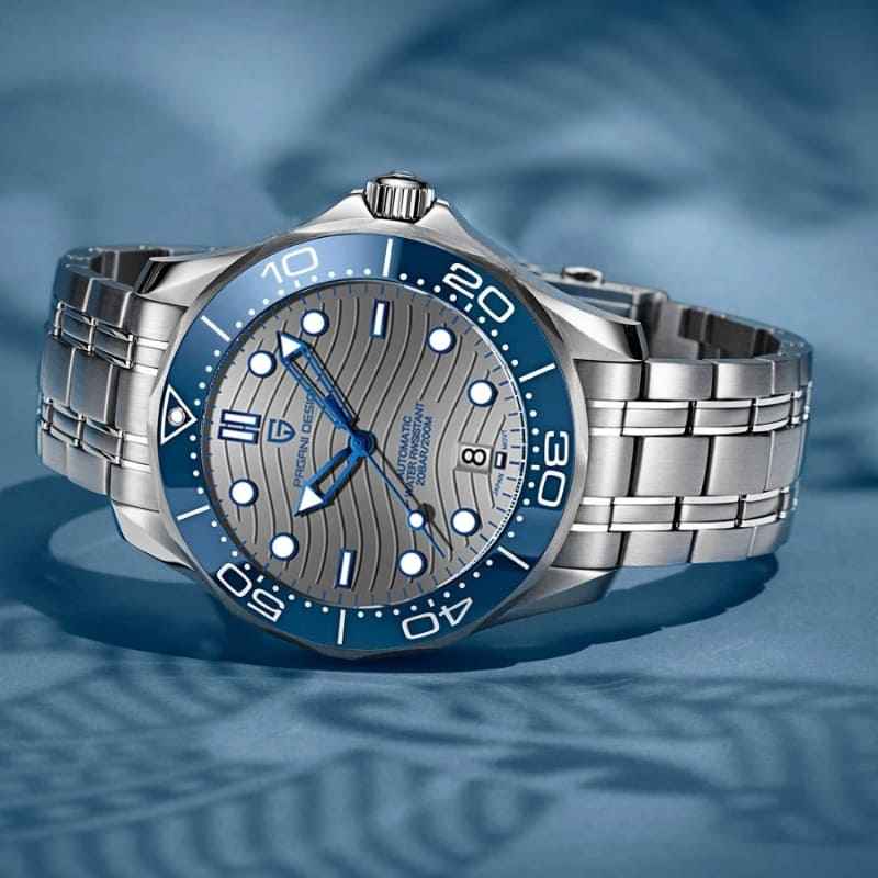 Pagani Design Veracius Blue Stainless Steel Bracelet product photo