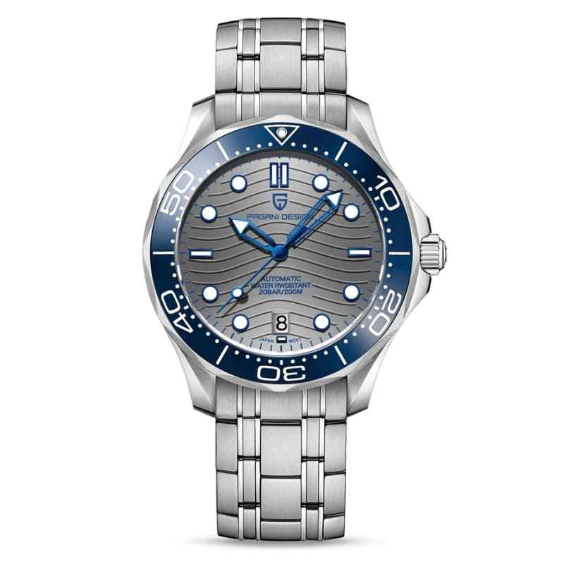 Pagani Design Veracius Blue Stainless Steel Bracelet product photo