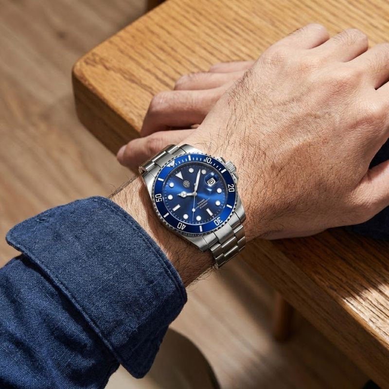 Poedagar Bernini Silver Blue