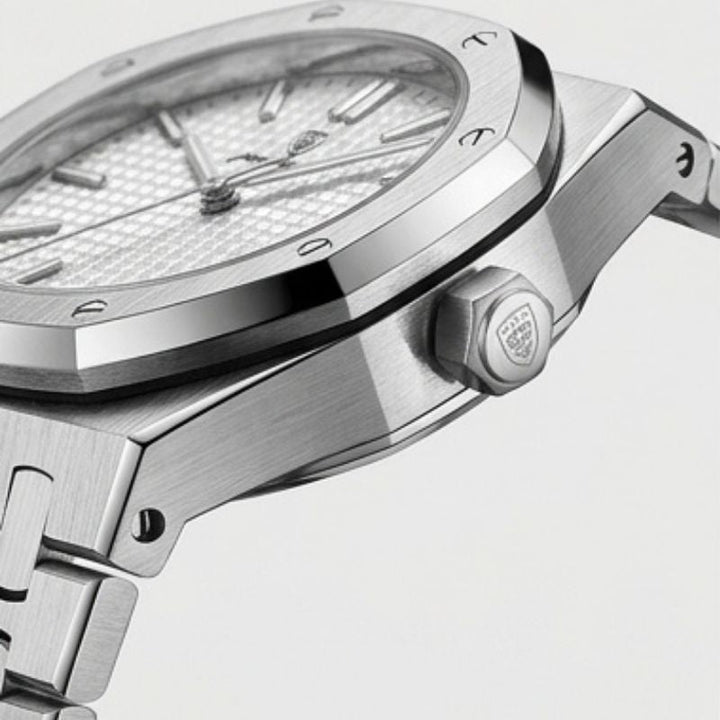 Poedagar Deluxe Octagon Silver White
