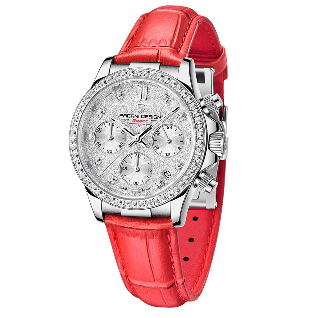 Women's Watch Pagani Design Daisy Red product photo