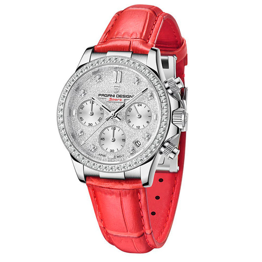 Women's Watch Pagani Design Daisy Red product photo
