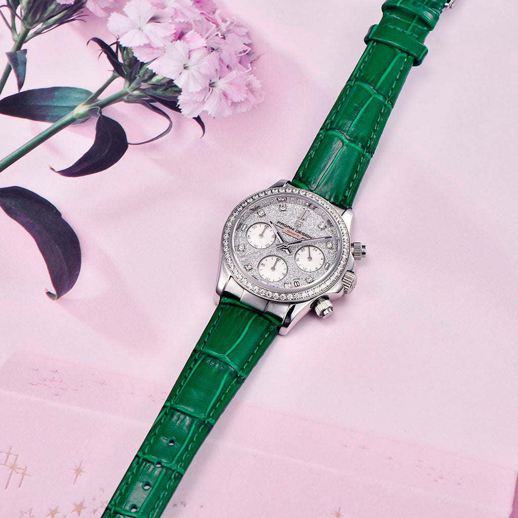 Women's Watch Pagani Design Daisy Green product photo