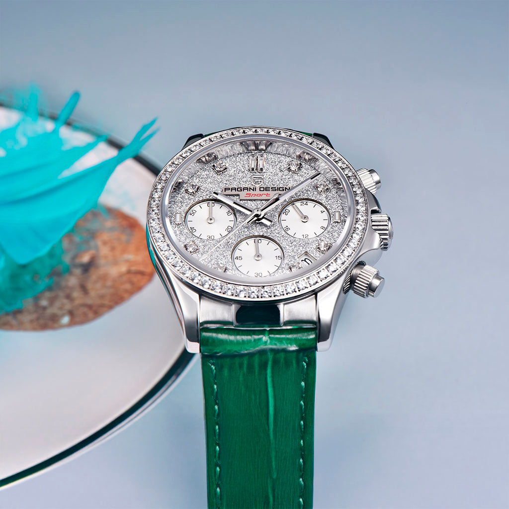 Women's Watch Pagani Design Daisy Green product photo