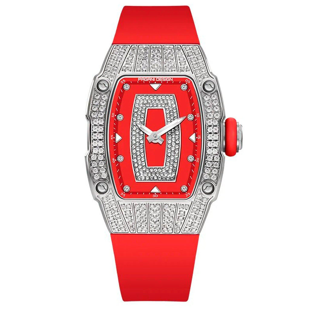Women's Watch Pagani Design Marigold Red Silver product photo