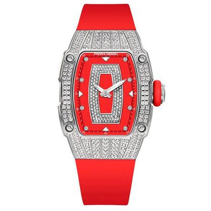 Women's Watch Pagani Design Marigold Red Silver product photo