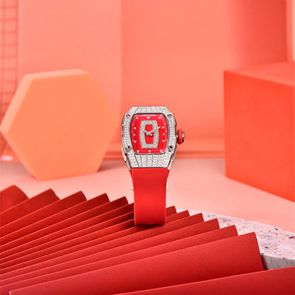 Women's Watch Pagani Design Marigold Red Silver product photo