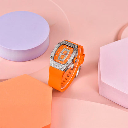 Women's Watch Pagani Design Marigold Orange Silver product photo