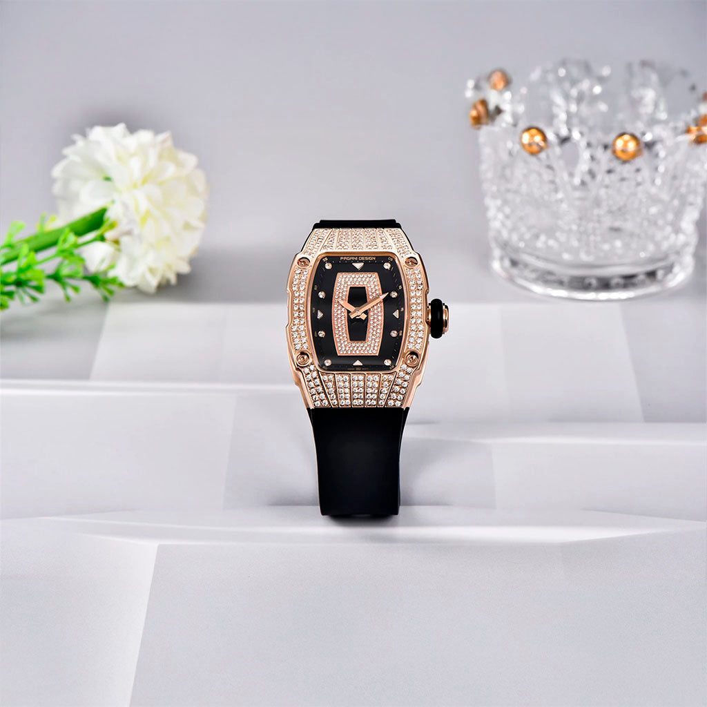 Women's Watch Pagani Design Marigold Black Gold product photo
