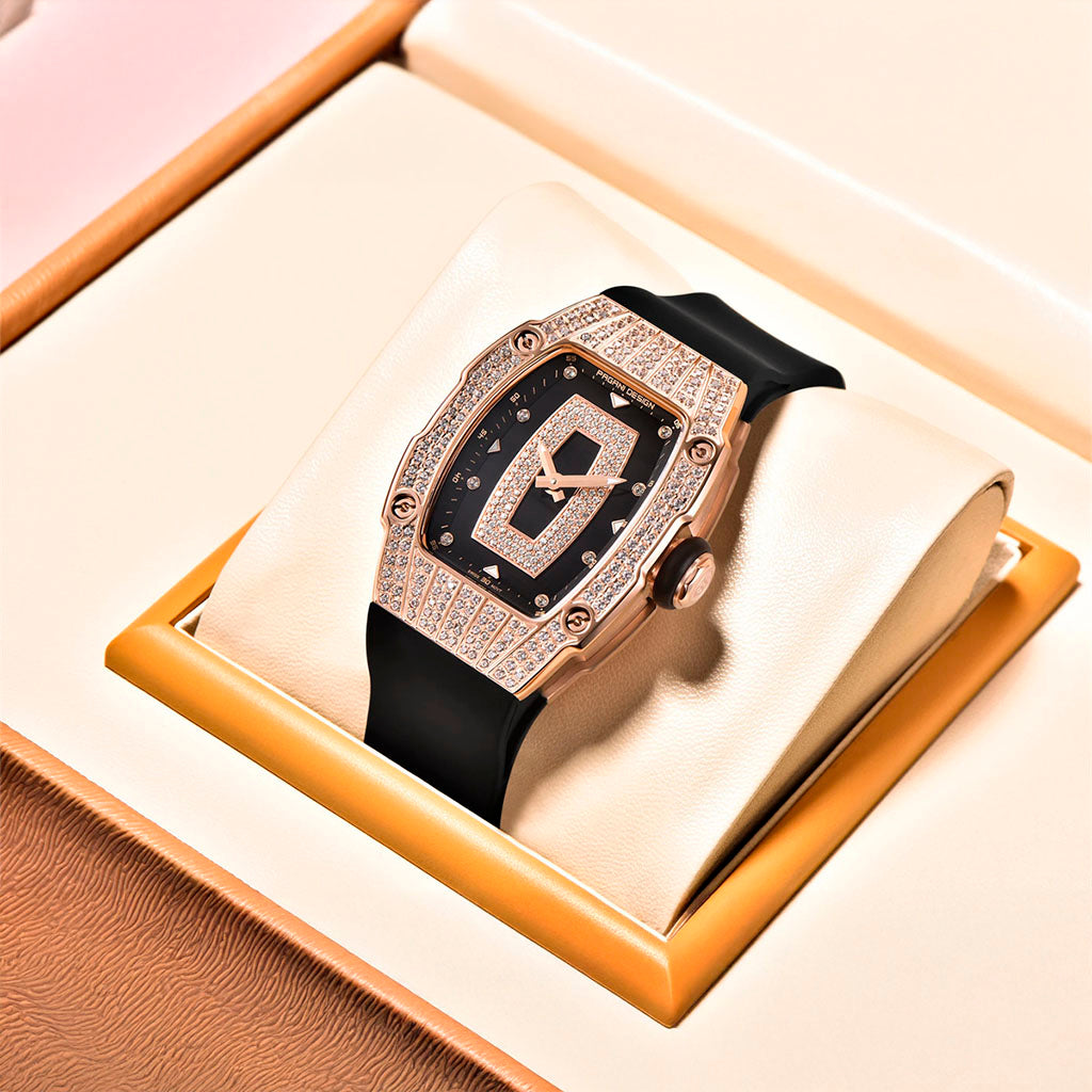 Women's Watch Pagani Design Marigold Black Gold product photo