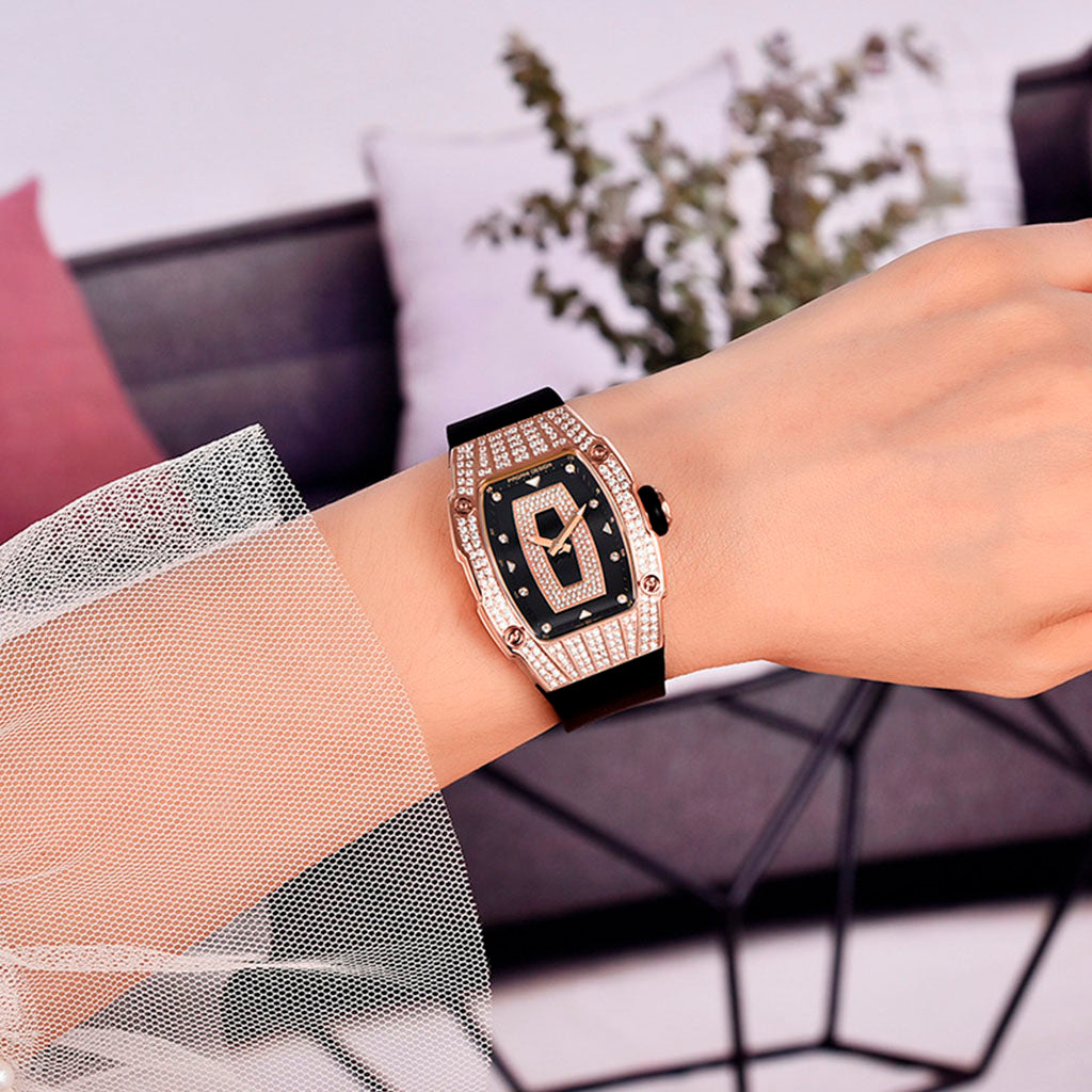 Women's Watch Pagani Design Marigold Black Gold product photo