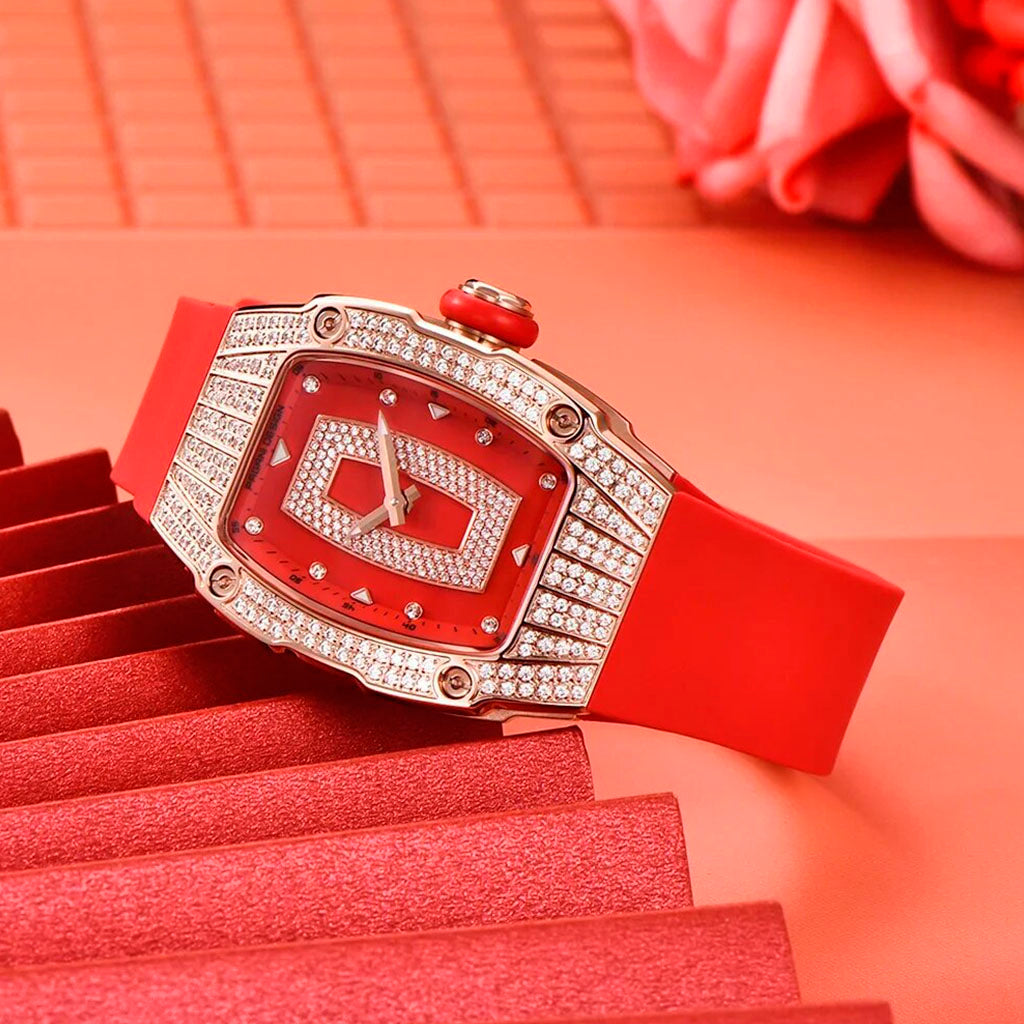 Women's Watch Pagani Design Marigold Red Gold product photo