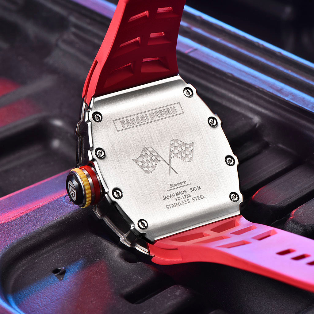Pagani Design Monza Silver Red product photo
