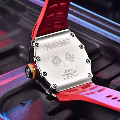 Pagani Design Monza Silver Red product photo