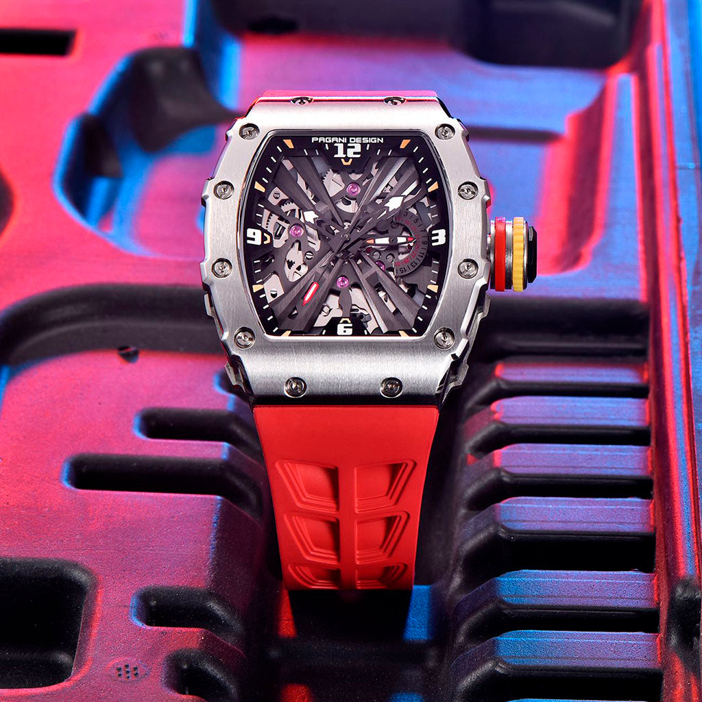 Pagani Design Monza Silver Red product photo