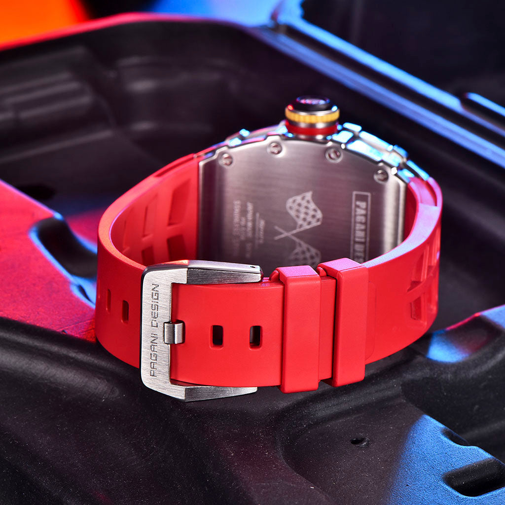 Pagani Design Monza Silver Red product photo
