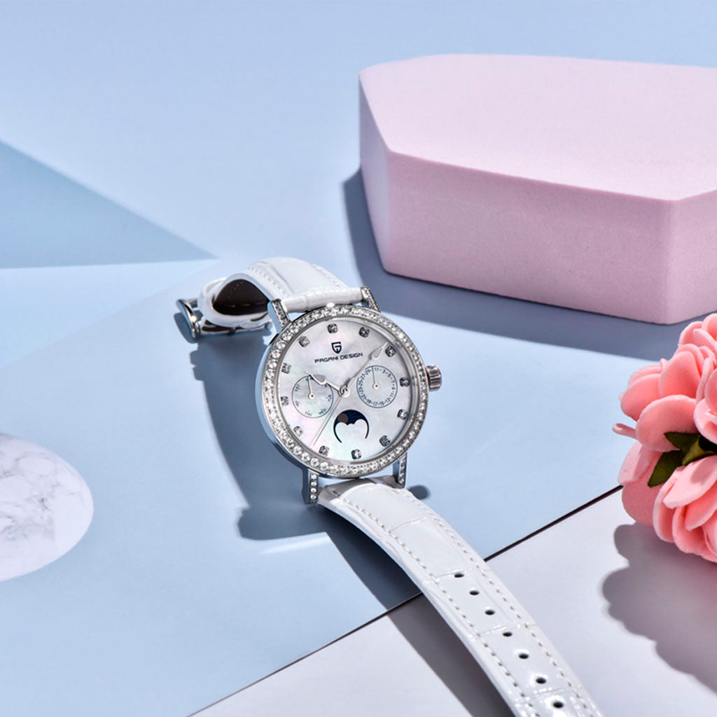 Women's Watch Pagani Design Orchid White product photo