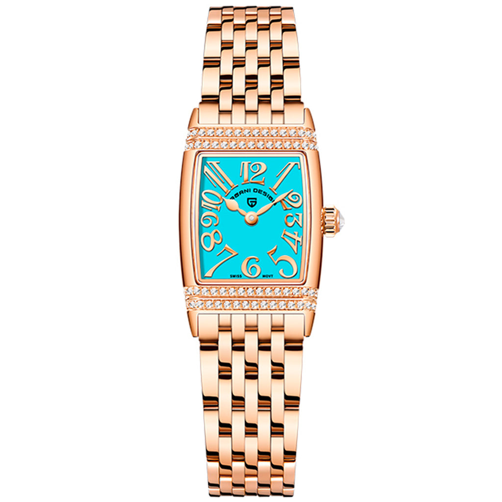 Women's Watch Pagani Design Sunflower Gold Blue product photo