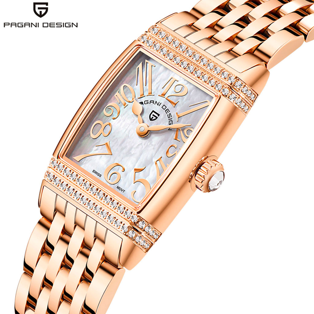 Women's Watch Pagani Design Sunflower Gold White product photo