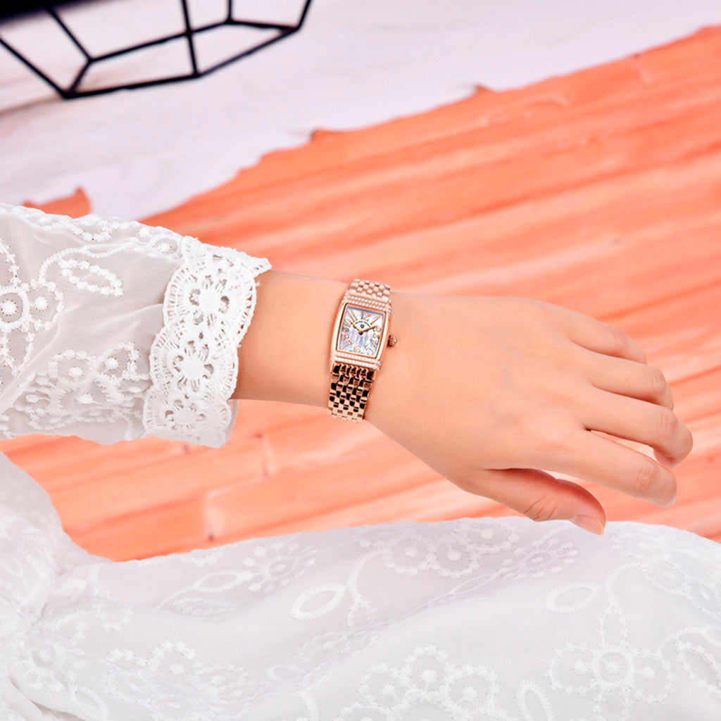 Women's Watch Pagani Design Sunflower Gold White product photo