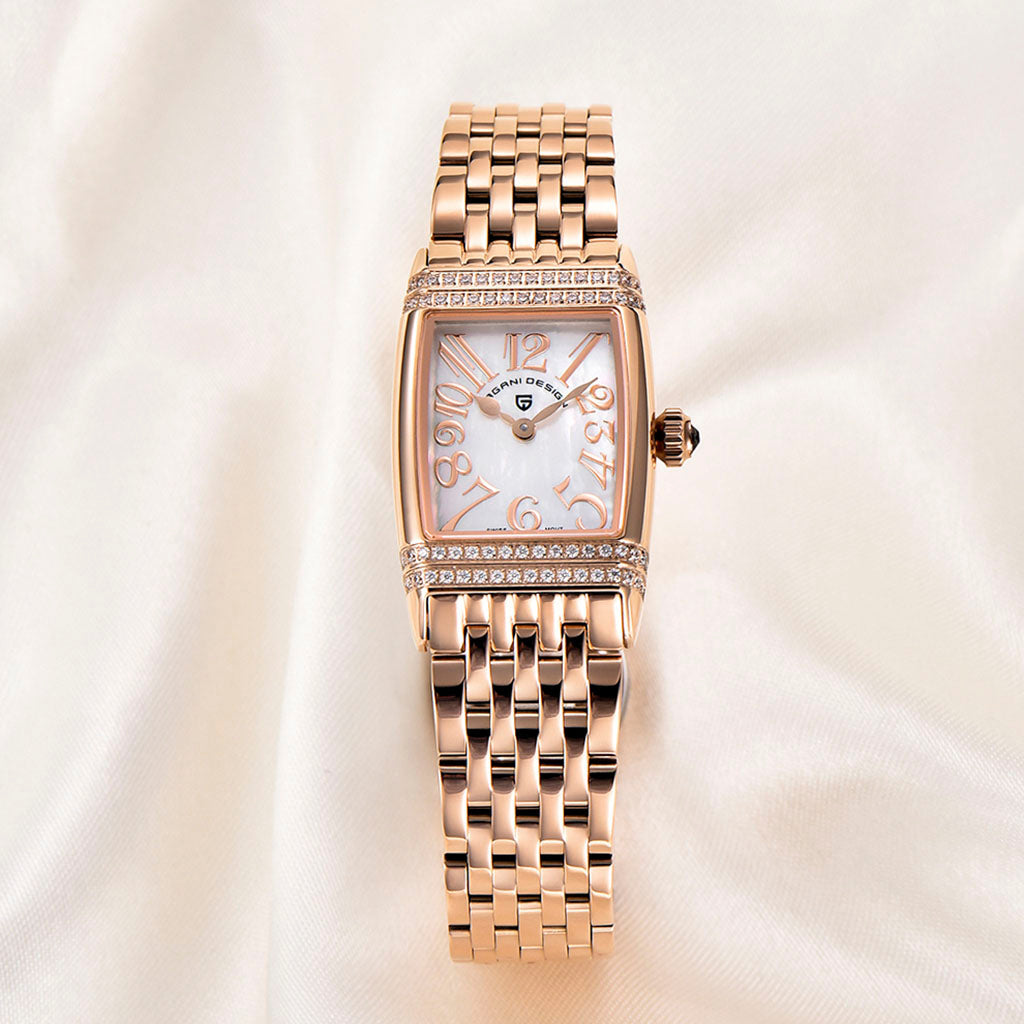 Women's Watch Pagani Design Sunflower Gold White product photo
