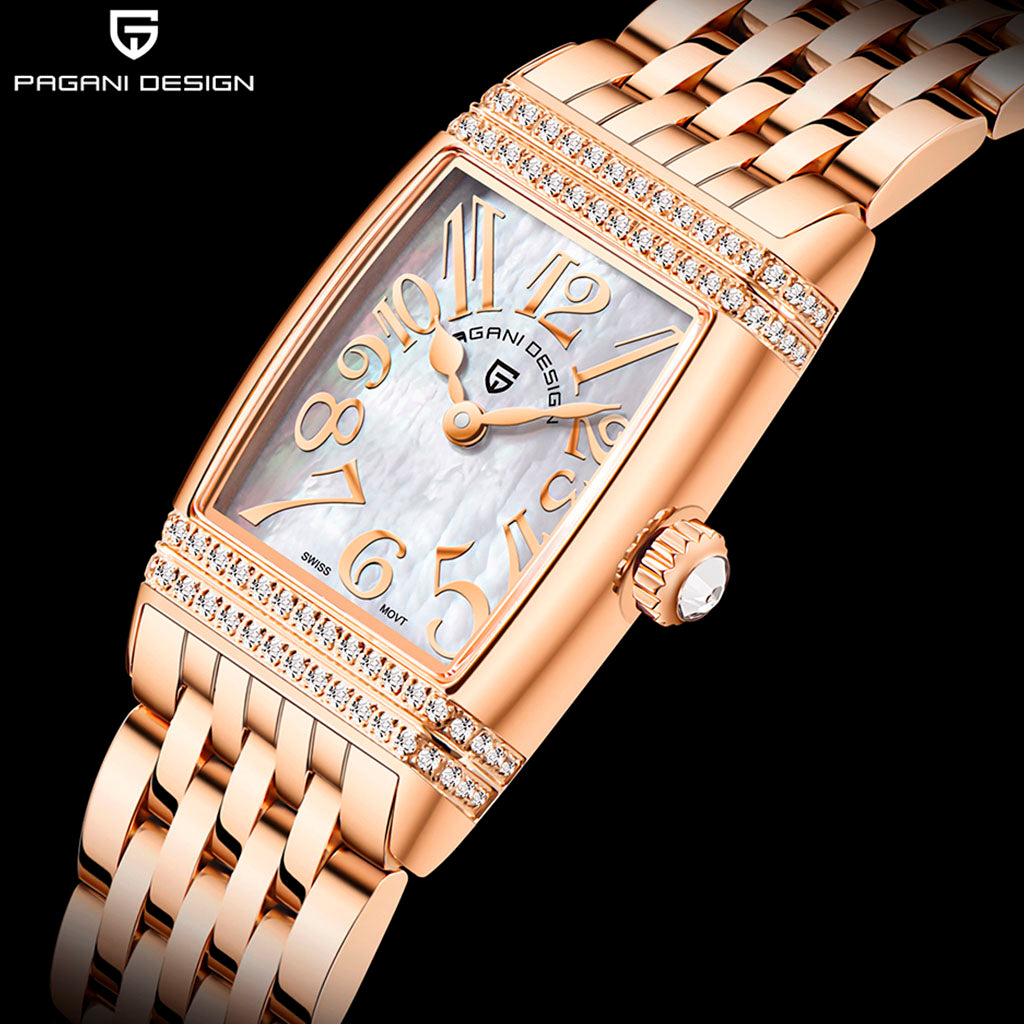 Women's Watch Pagani Design Sunflower Gold White product photo