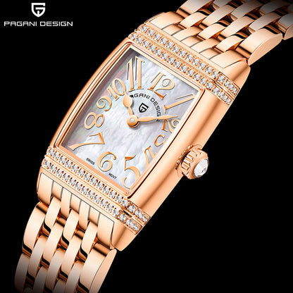 Women's Watch Pagani Design Sunflower Gold White product photo