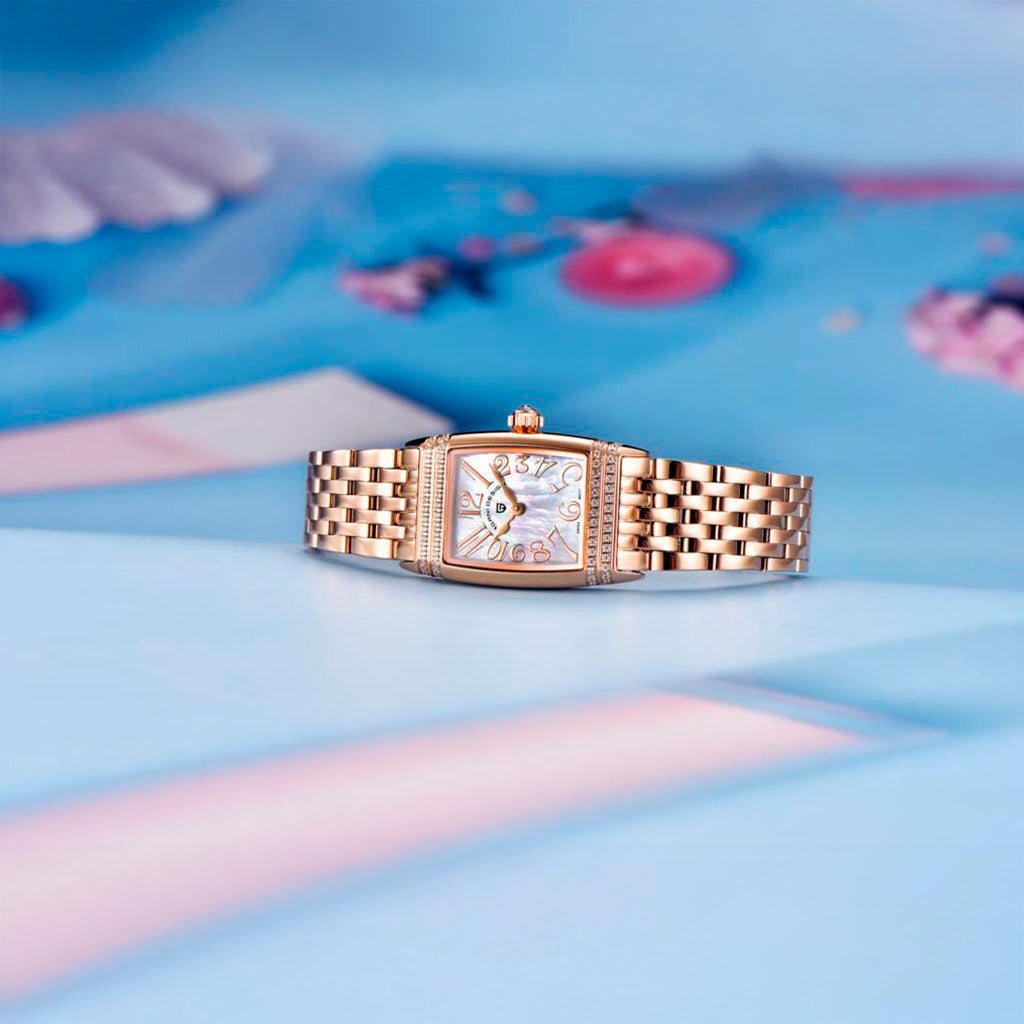 Women's Watch Pagani Design Sunflower Gold White product photo