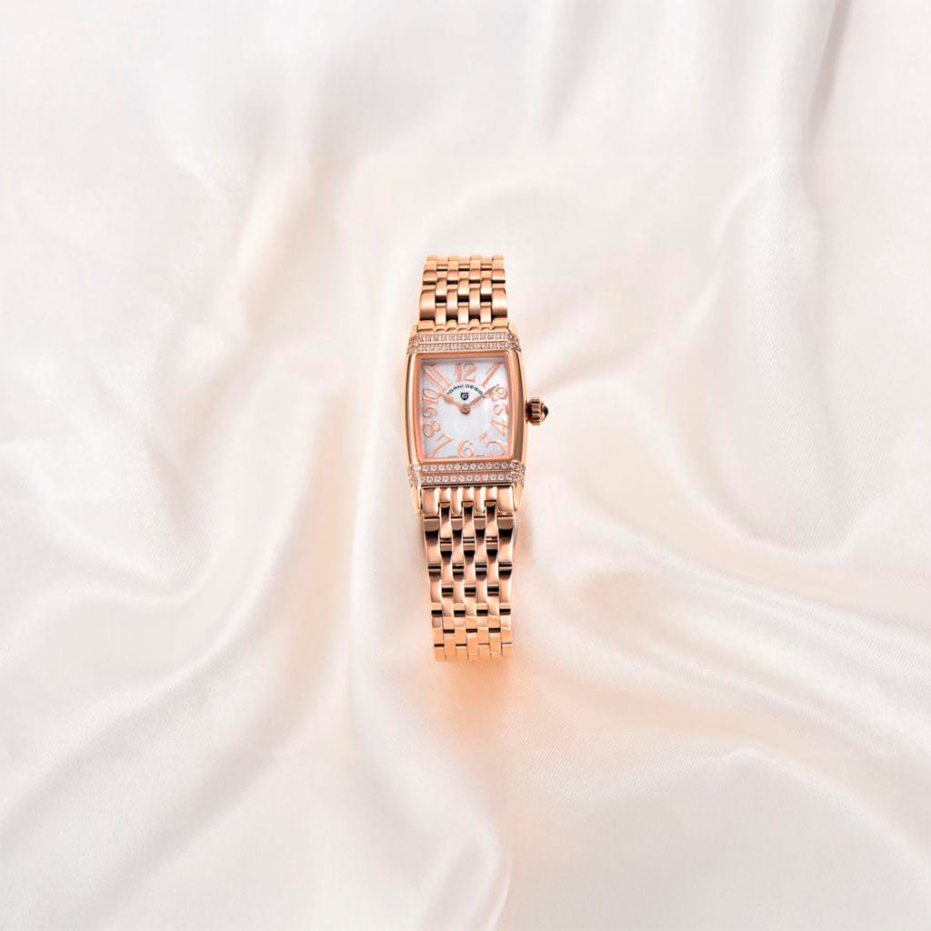 Women's Watch Pagani Design Sunflower Gold White product photo