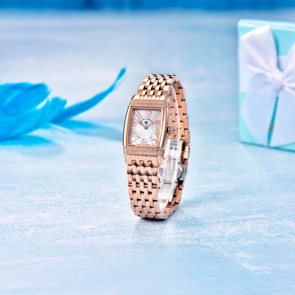 Women's Watch Pagani Design Sunflower Gold White product photo