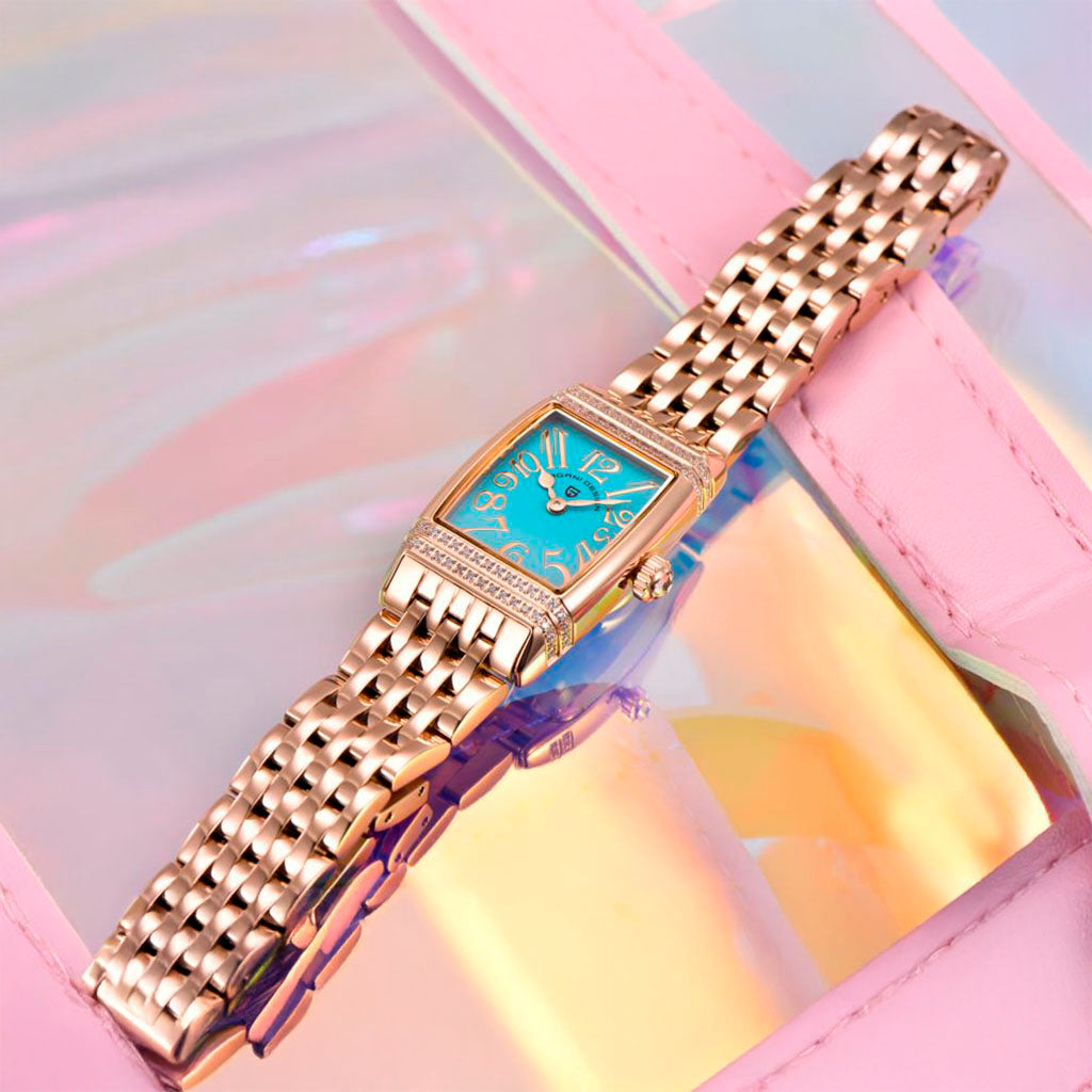Women's Watch Pagani Design Sunflower Gold Blue product photo