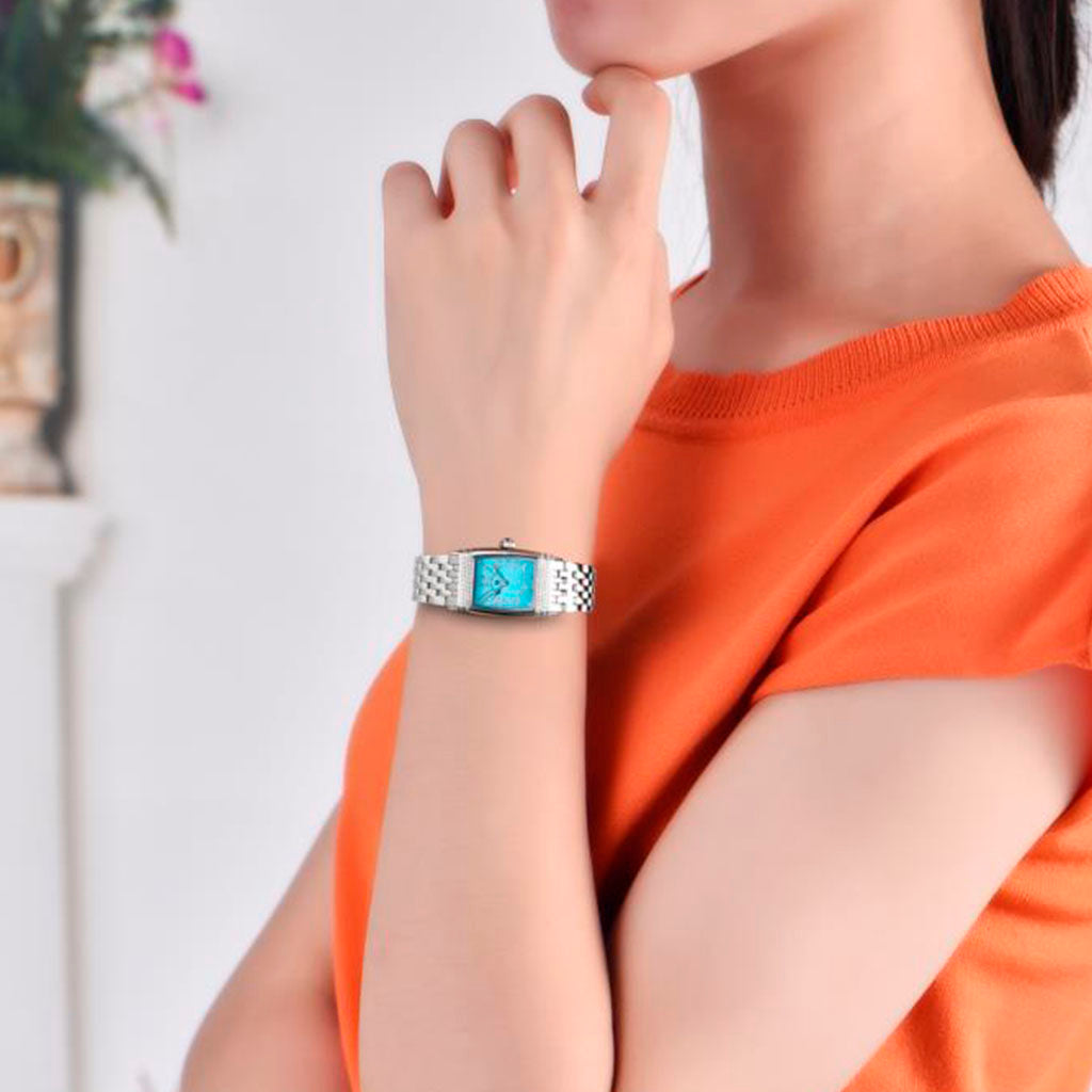 Women's Watch Pagani Design Sunflower Silver Blue product photo