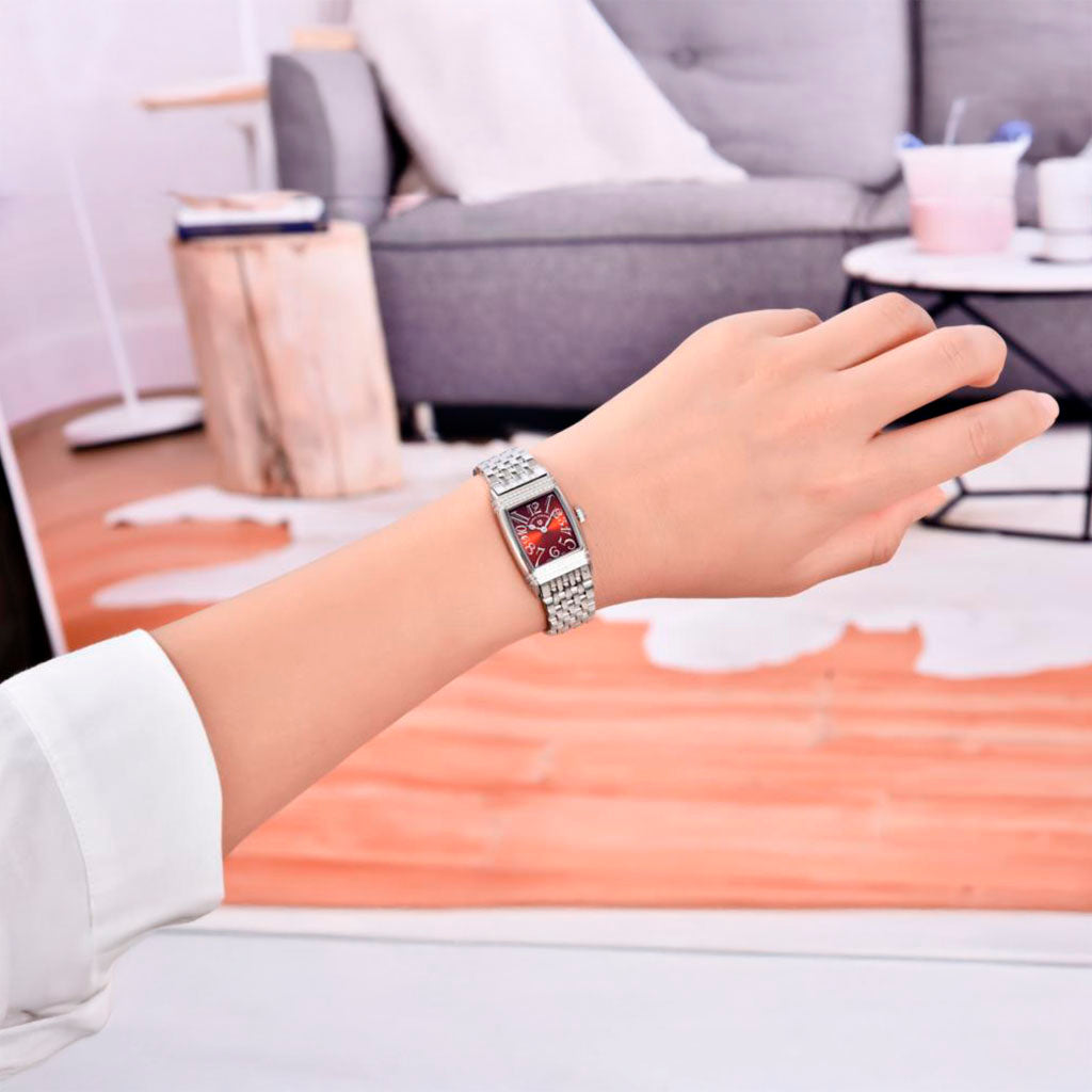 Women's Watch Pagani Design Sunflower Silver Red product photo