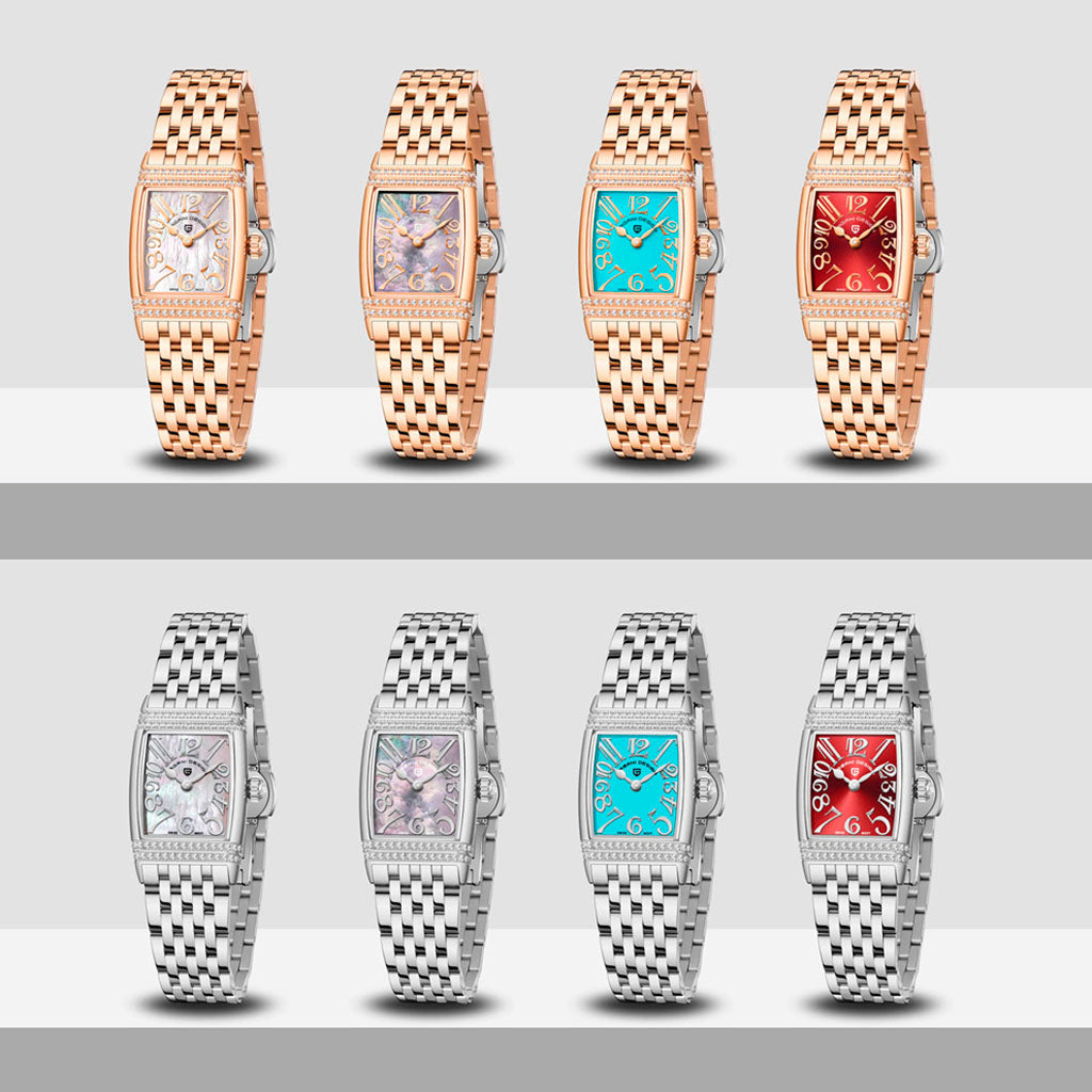 Women's Watch Pagani Design Sunflower Gold White product photo