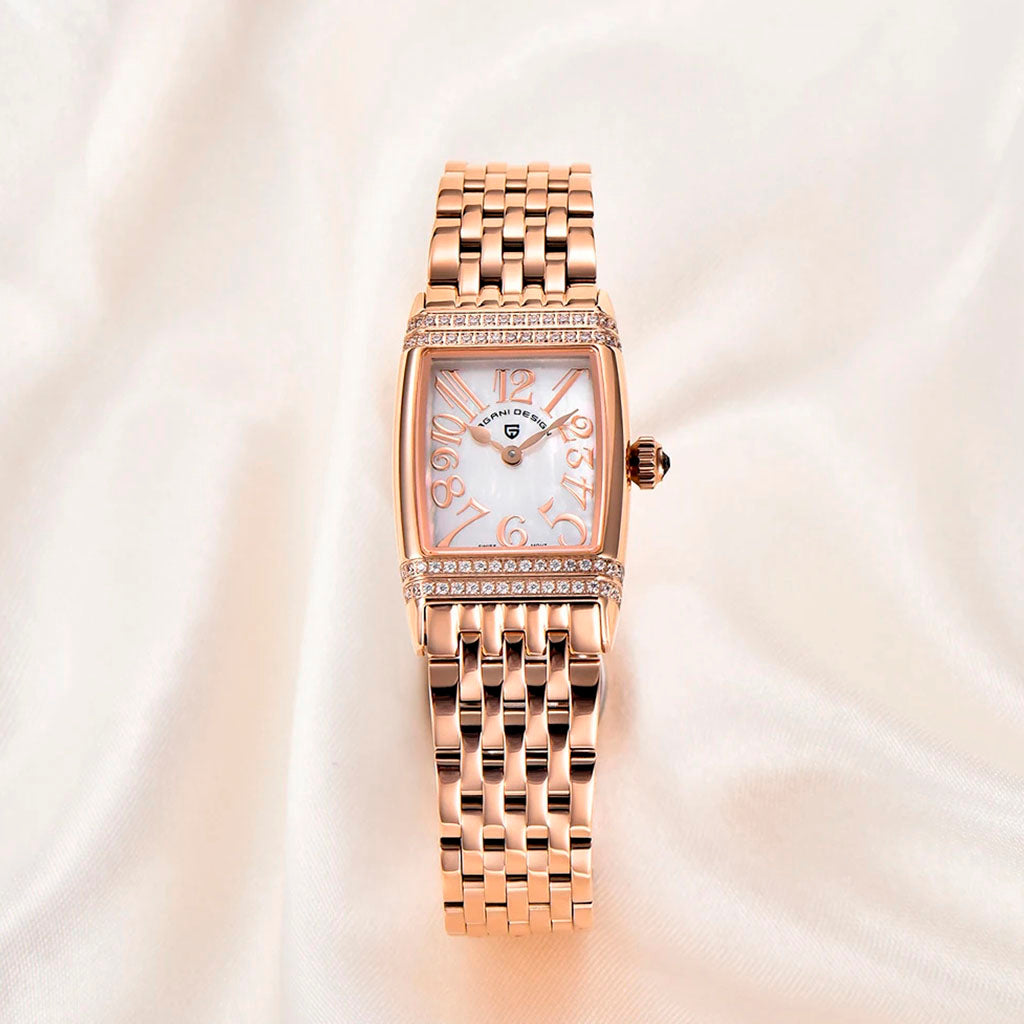 Women's Watch Pagani Design Sunflower Gold White product photo