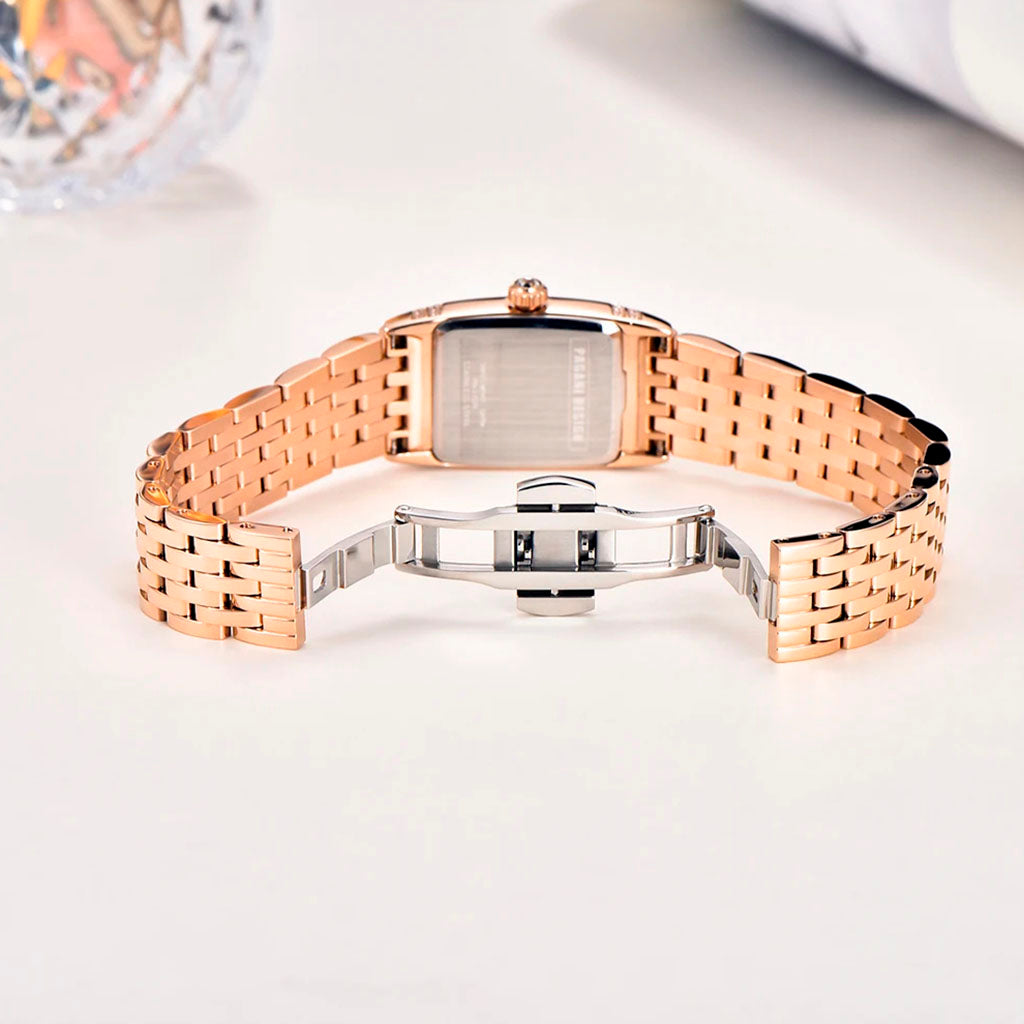 Women's Watch Pagani Design Sunflower Gold White product photo