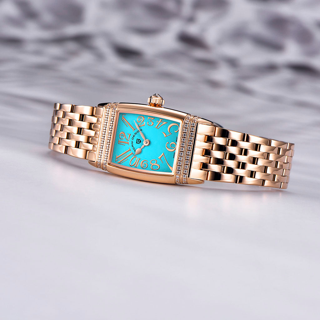 Women's Watch Pagani Design Sunflower Gold Blue product photo