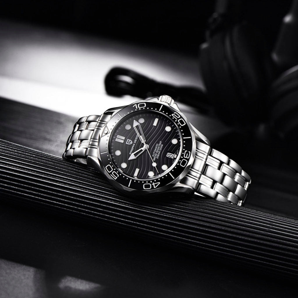 Pagani Design Veracius Black Stainless Steel Bracelet product photo