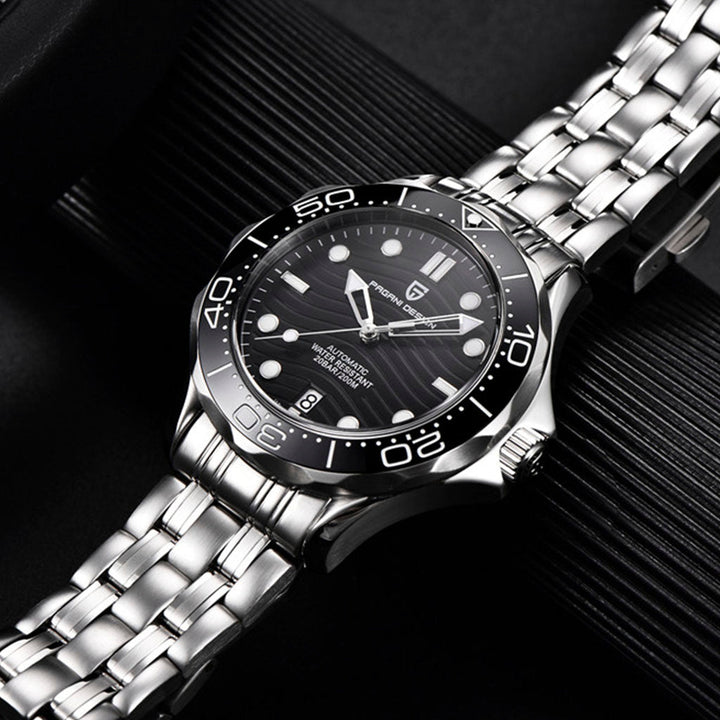 Pagani Design Veracius Black Stainless Steel Bracelet