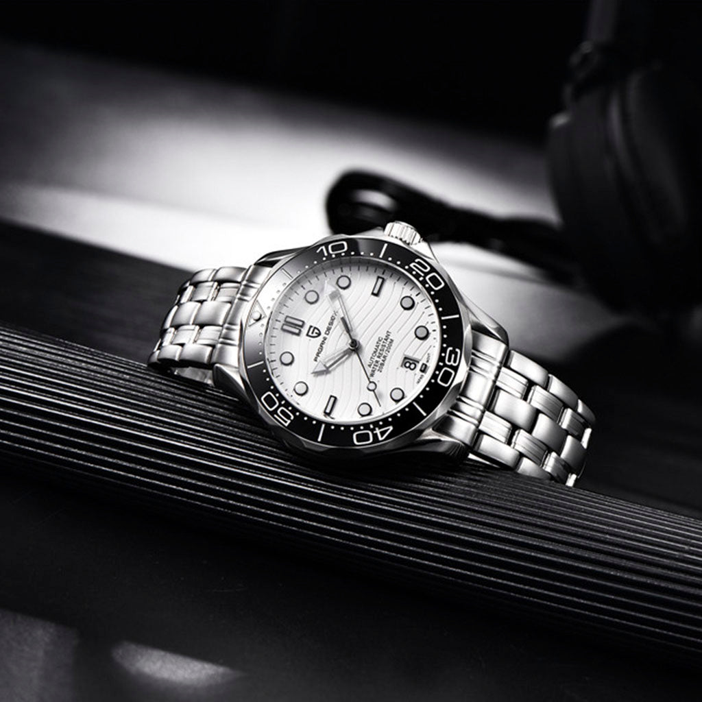 Pagani Design Veracius White Stainless Steel Bracelet product photo