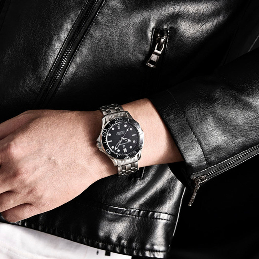 Pagani Design Veracius Black Stainless Steel Bracelet product photo