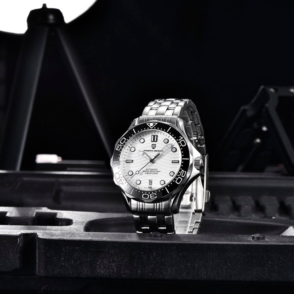 Pagani Design Veracius White Stainless Steel Bracelet product photo