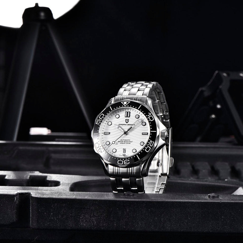 Pagani Design Veracius White Stainless Steel Bracelet