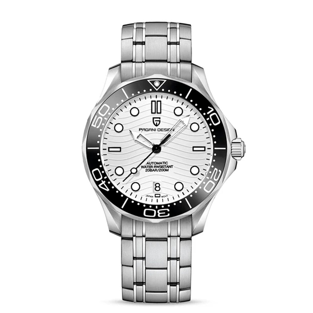 Pagani Design Veracius White Stainless Steel Bracelet product photo