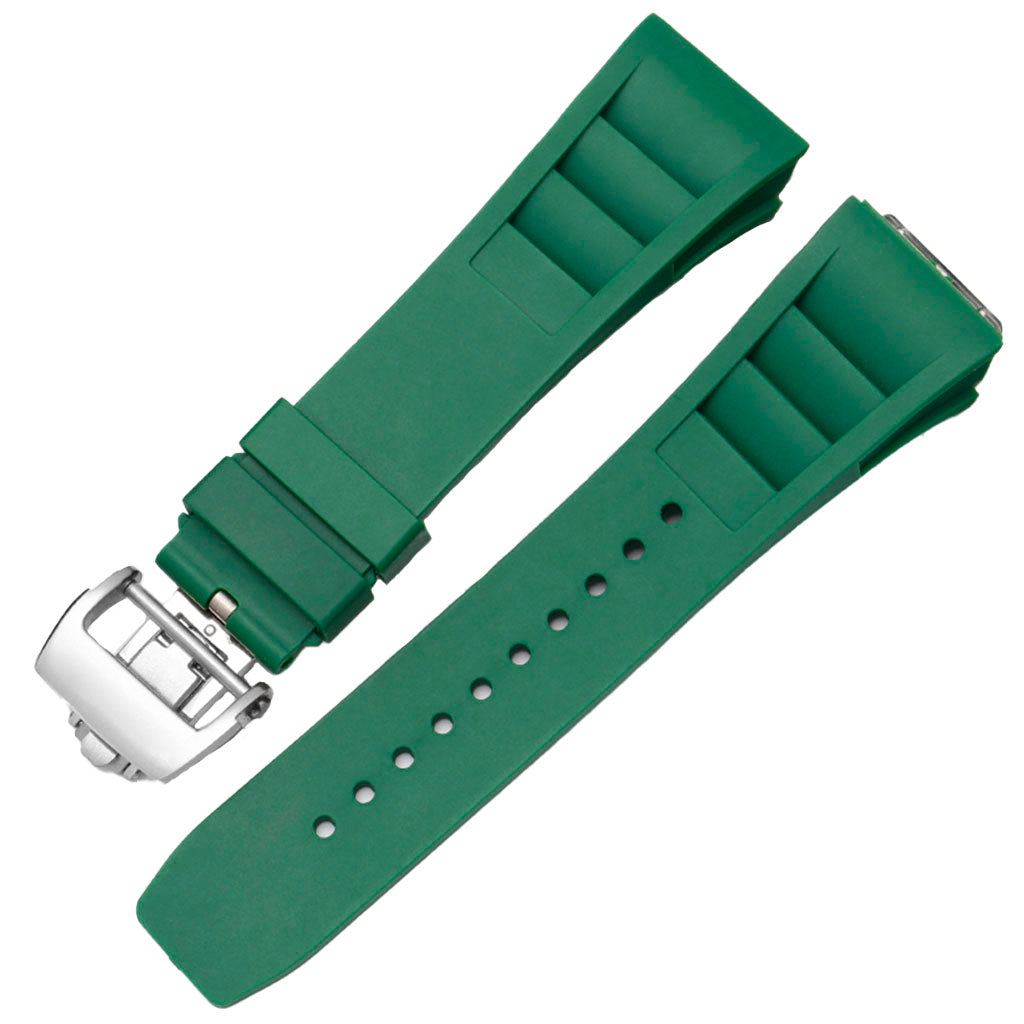 Green Rubber Strap Compatible with Pagani Design Birmingham product photo