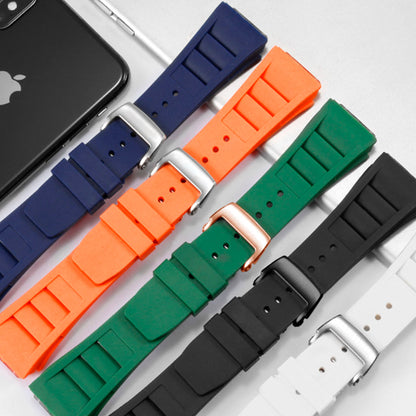 Orange Rubber Strap Compatible with Pagani Design Birmingham product photo