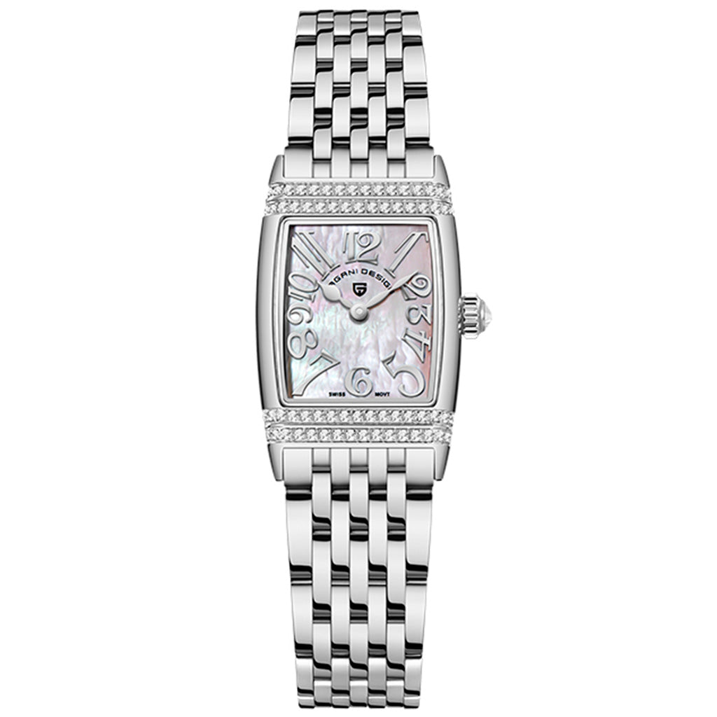 Women's Watch Pagani Design Sunflower Silver White product photo