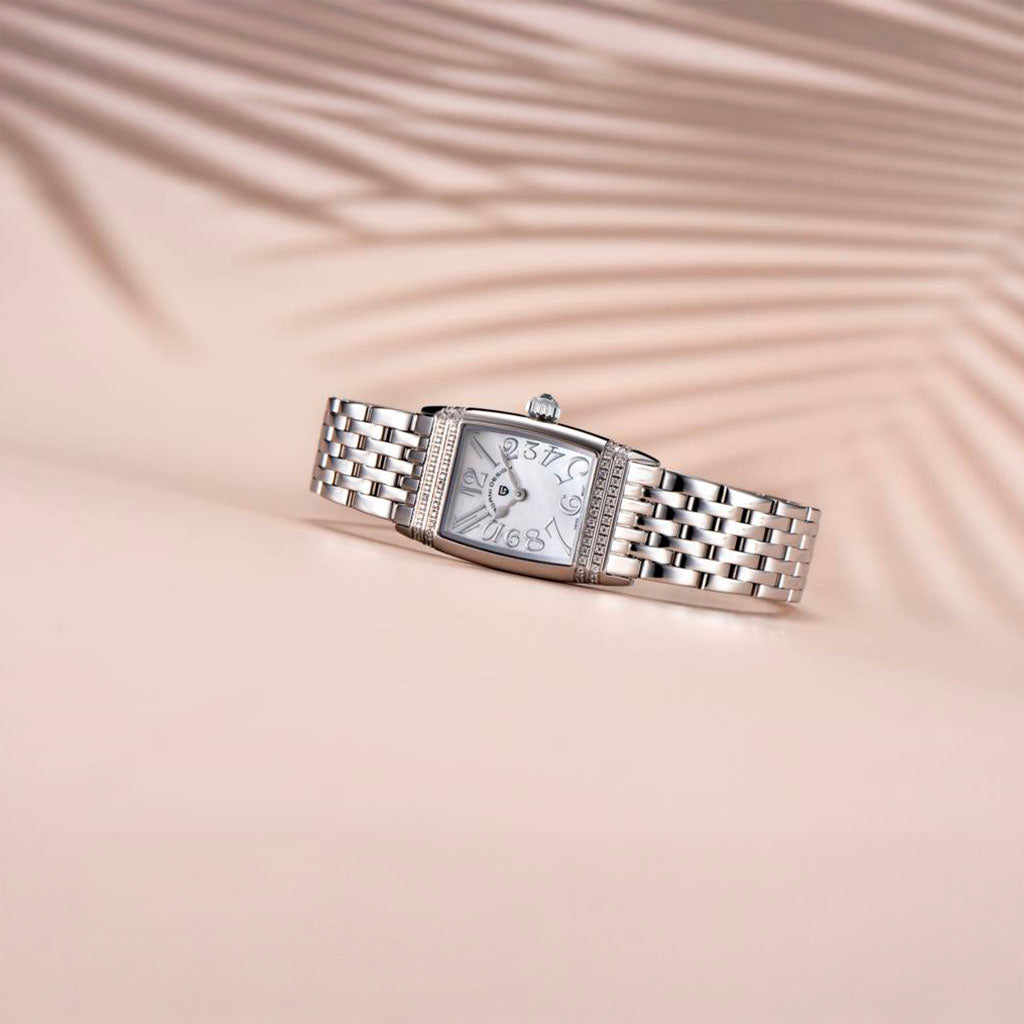 Women's Watch Pagani Design Sunflower Silver White product photo