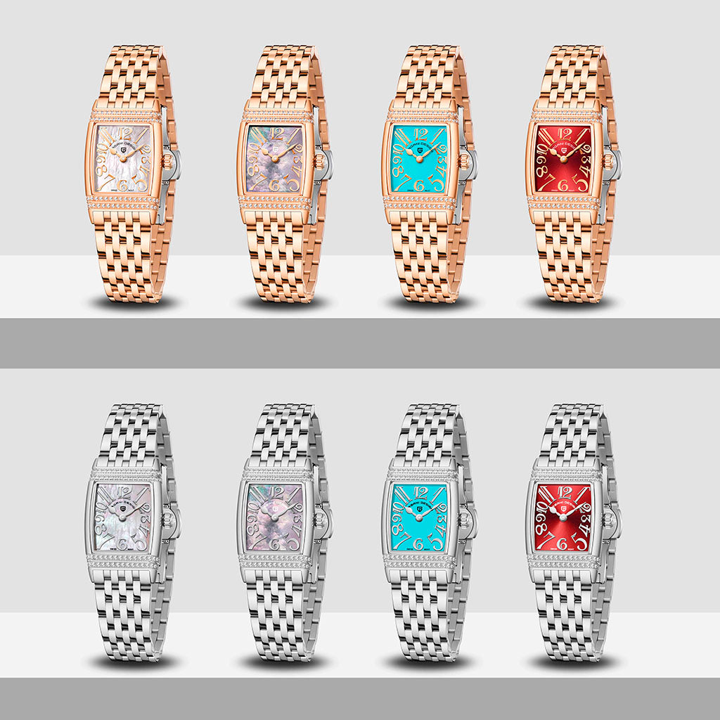 Women's Watch Pagani Design Sunflower Silver White product photo
