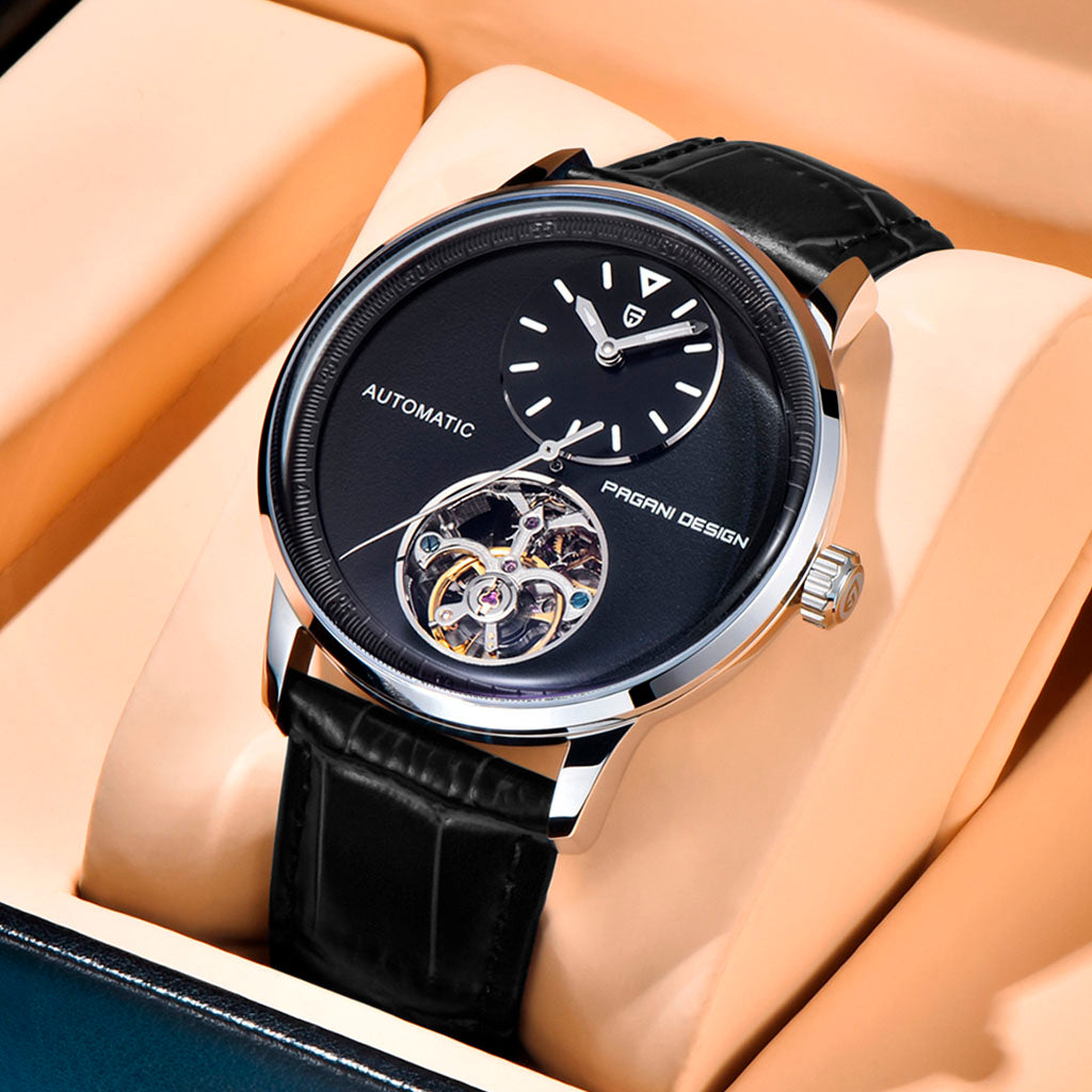 Pagani Design Tourbillon Silver Black product photo